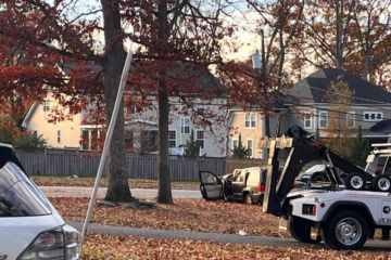 Fairfax County single-vehicle crash