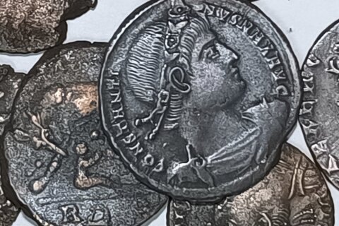 Tens of thousands of ancient coins have been found off Sardinia. They may be spoils of a shipwreck