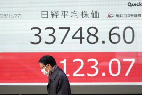 Stock market today: Asian shares mostly higher ahead of consumer confidence and price data