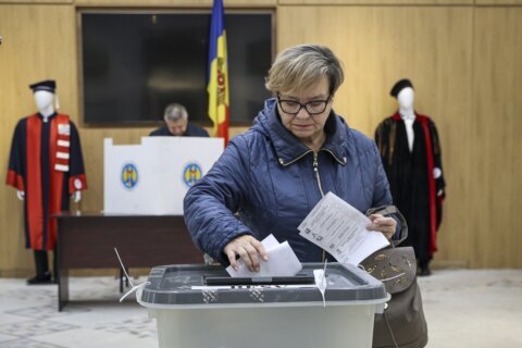 Moldova holds local elections overshadowed by accusations of Russian interference