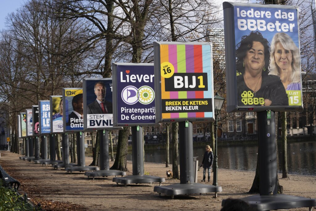 Voters offered a clean slate in an election to replace The Netherlands’ longest-serving leader