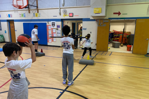 Why burpees, laps and aerobic bowling start the day at this Fairfax Co. elementary school