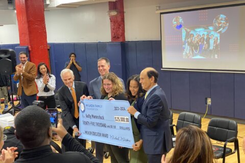 DC educator receives surprise award considered ‘Oscars of Teaching’ and $25K check