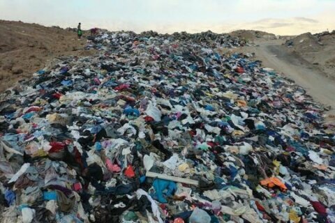 Inside the landfill of fast-fashion: ‘These clothes don’t even come from here’