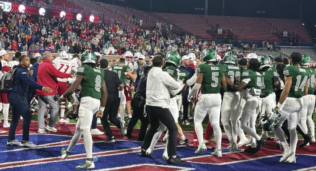 Eastern Michigan apologizes to South Alabama for player’s punch that sparked brawl after bowl game