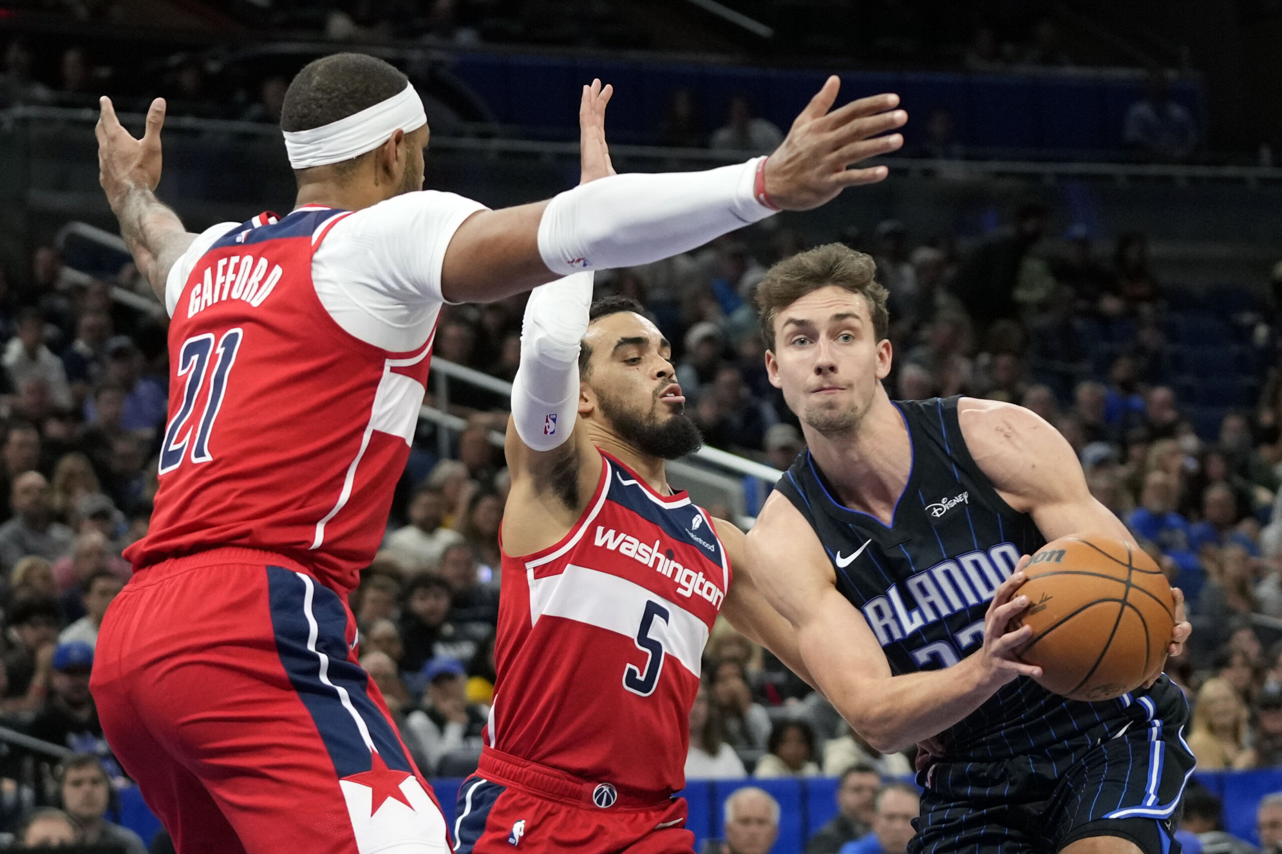 Wagner, Banchero lead Magic to win over Wizards for ninth straight ...