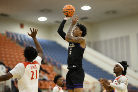 Edwards hits milestone, No. 20 James Madison stays unbeaten with 89-75 win over Morgan State