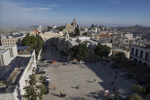 Under the shadow of war in Gaza, Jesus' traditional birthplace is gearing up for a subdued Christmas