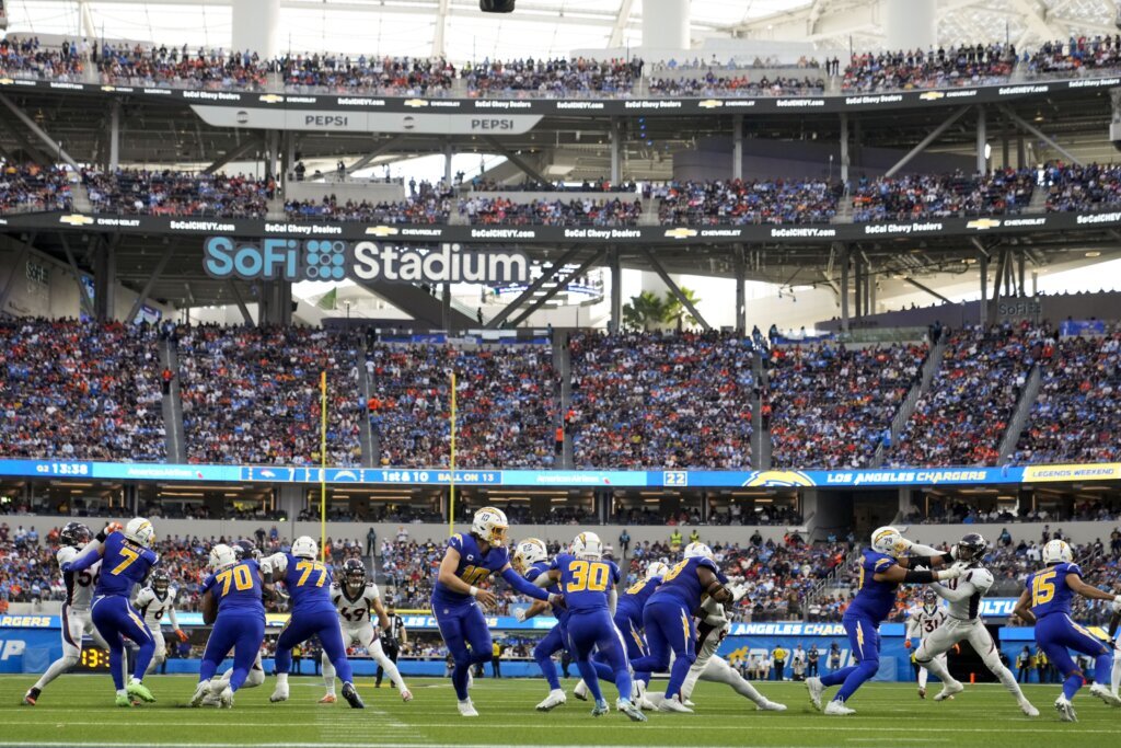 Saturday night’s Bills-Chargers game on Peacock will not have commercials during fourth quarter