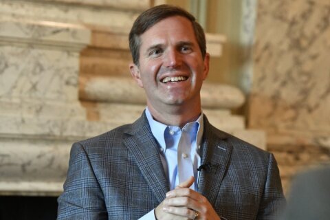 Democratic Gov. Andy Beshear denounces politics of division at start of 2nd term in Kentucky