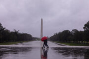 Soggy start to weekend in DC region with rain continuing through Saturday
