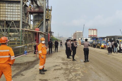 The death toll rises to 18 in a furnace explosion at a Chinese-owned nickel plant in Indonesia