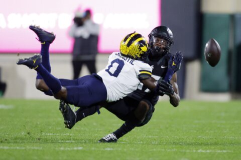 Mike Sainristil becomes perhaps Michigan's best player on defense after playing 3 seasons on offense