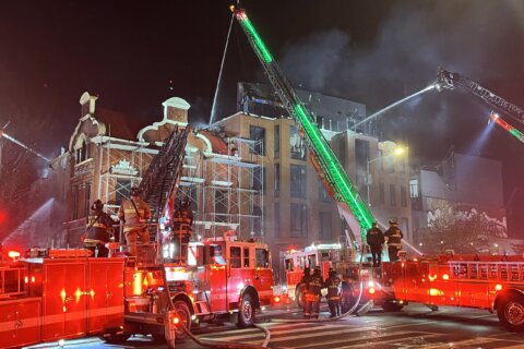 DC firefighters battle blaze in historic firehouse near US Capitol