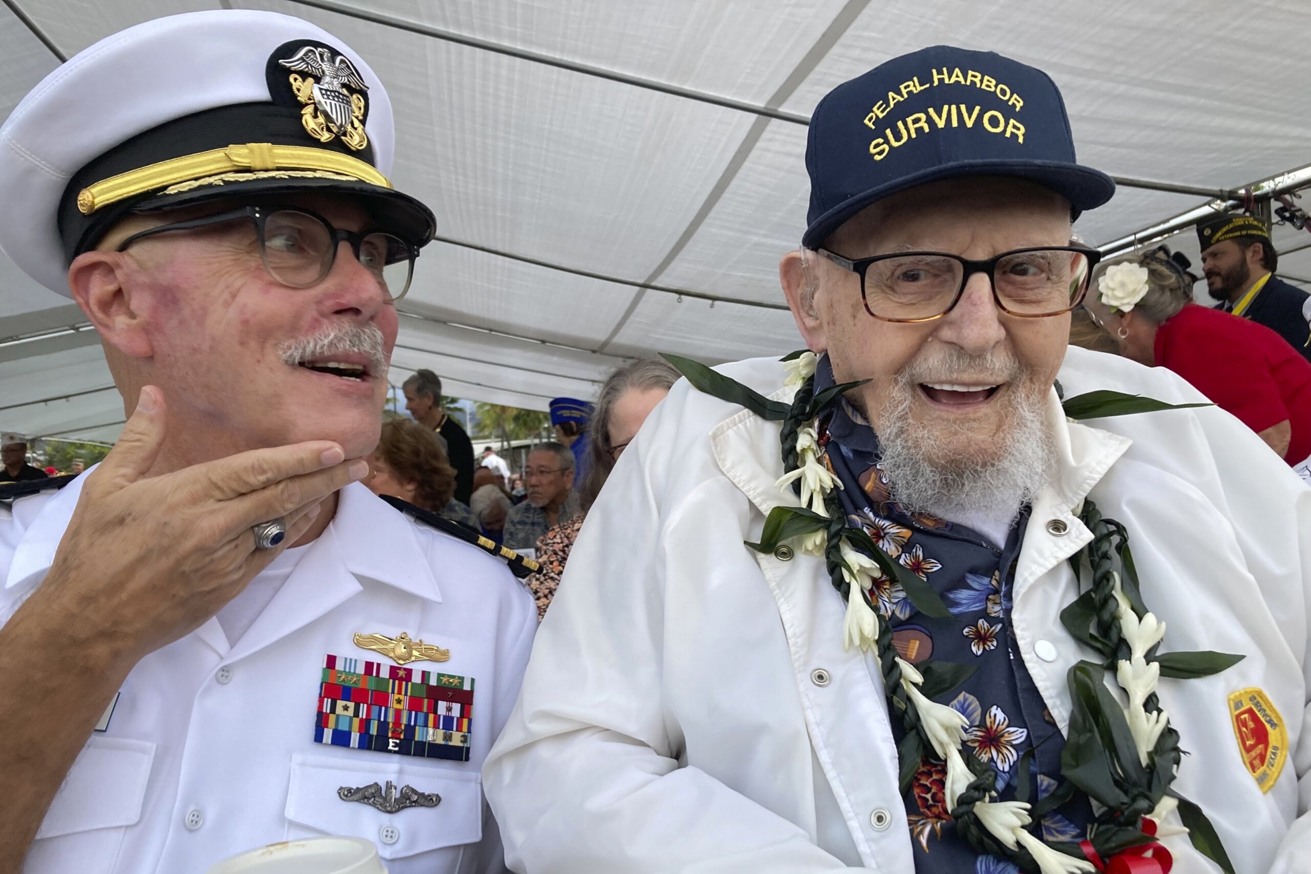 Centenarian Survivors Of Pearl Harbor Attack Return To Honor Those Who ...