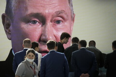 With Putin’s reelection all but assured, Russia’s opposition still vows to undermine his image