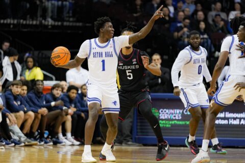 Richmond scores 23, Davis adds 17 as Seton Hall stuns No. 5 UConn 75-60  in Big East opener