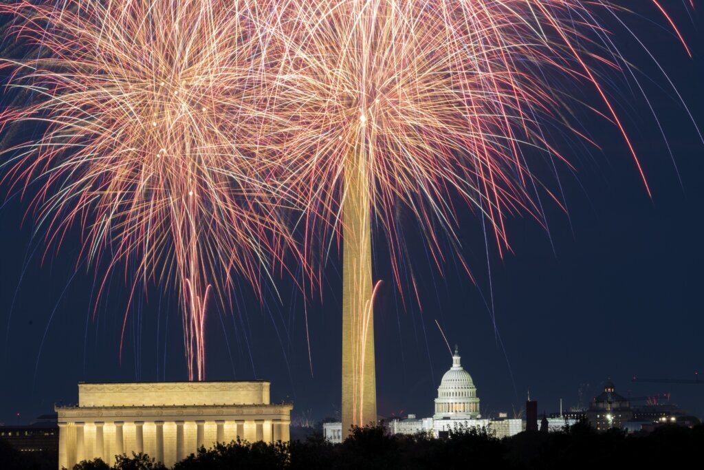 Check out the most unique view of DC’s Fourth of July fireworks