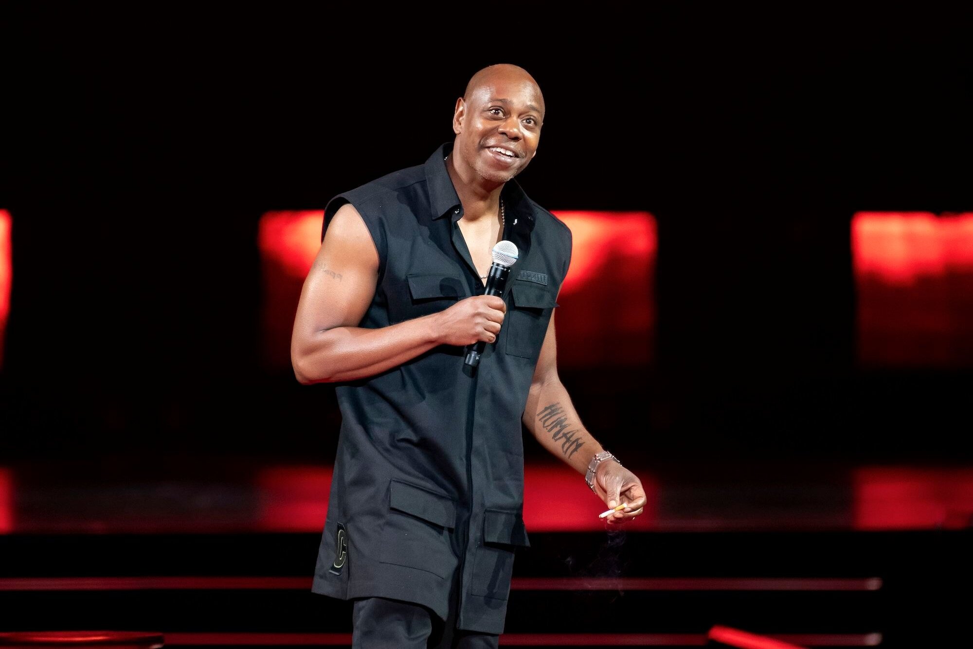 Dave Chappelle previews his New Year’s Eve special with some help from