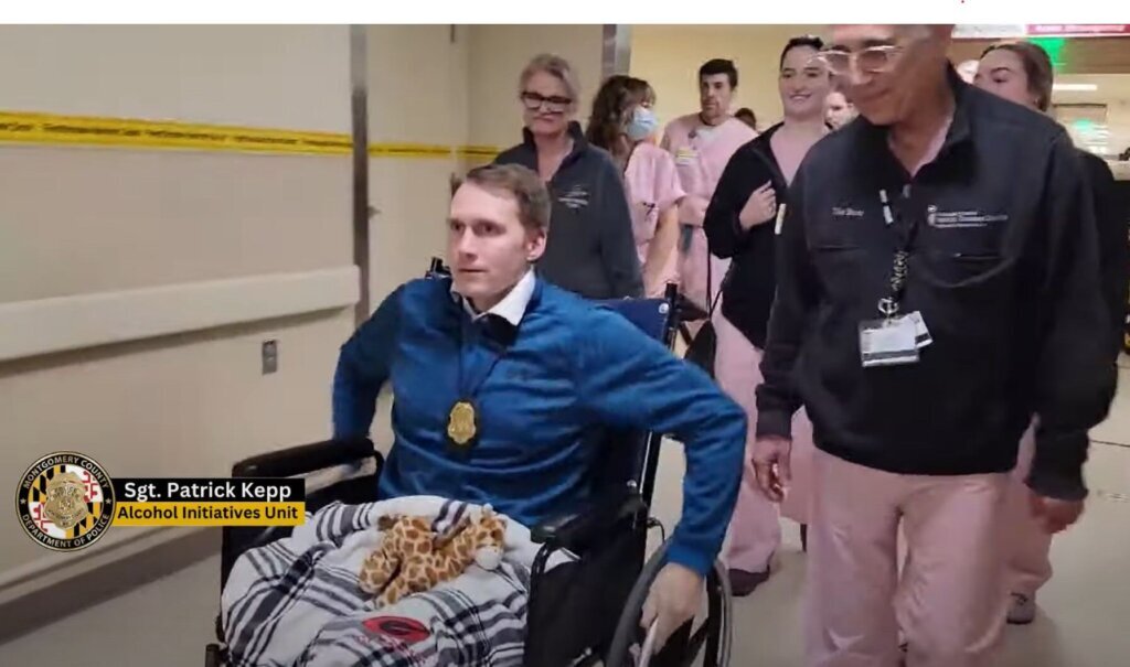 Montgomery Co. officer who lost both legs plans return to police department and football field