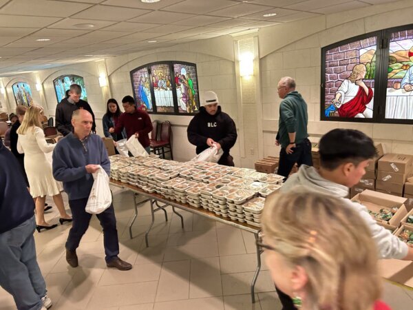 volunteer meal national basilica