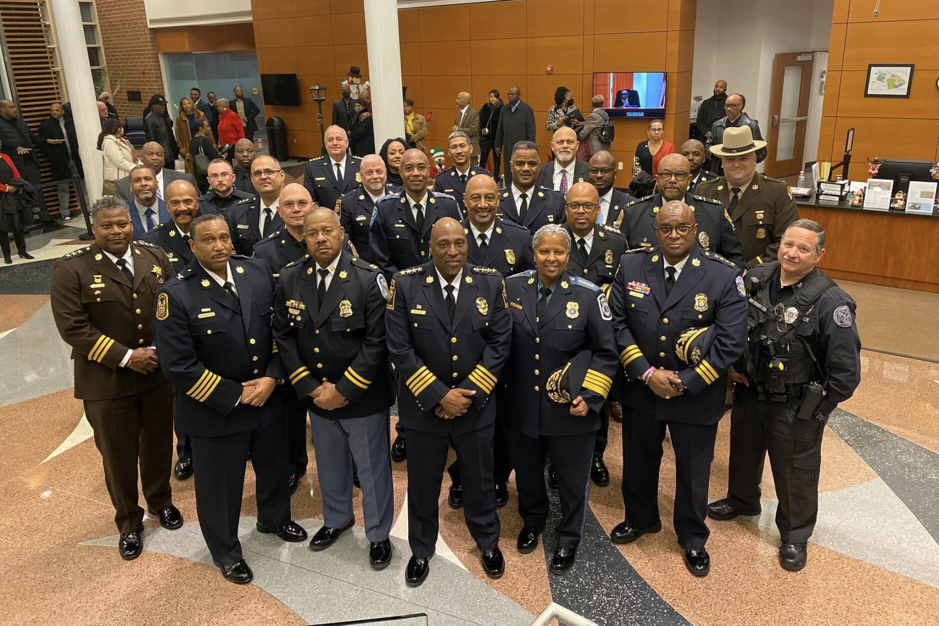 <h3><strong>Dwayne A. Preston</strong></h3>
<p>After years with the Prince George&#8217;s County Police Department and as a leader in Bowie, Maryland&#8217;s sworn force, <a href="https://wtop.com/prince-georges-county/2024/01/bowie-welcomes-first-black-police-chief-in-historic-ceremony/" target="_blank" rel="noopener">Dwayne Preston became the first Black person to hold the job of Chief of Police for the city</a>.</p>
<p>“After an exhaustive, nationwide search, I am proud to say that Dwayne Preston is the best person to head up the Bowie Police Department,” City Manager Alfred Lott said in a late December <a href="https://www.facebook.com/photo/?fbid=761129516053175&amp;set=pcb.761139689385491" target="_blank" rel="noopener">news release</a>. “He understands Bowie, he has built strong bridges between city and county police departments, and I know he will continue the fine tradition of service with integrity and community policing that the Bowie Police Department has been known for.”</p>
