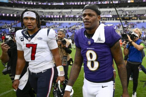 After facing each other in the season opener, Lamar Jackson and C.J. Stroud are ready for a rematch