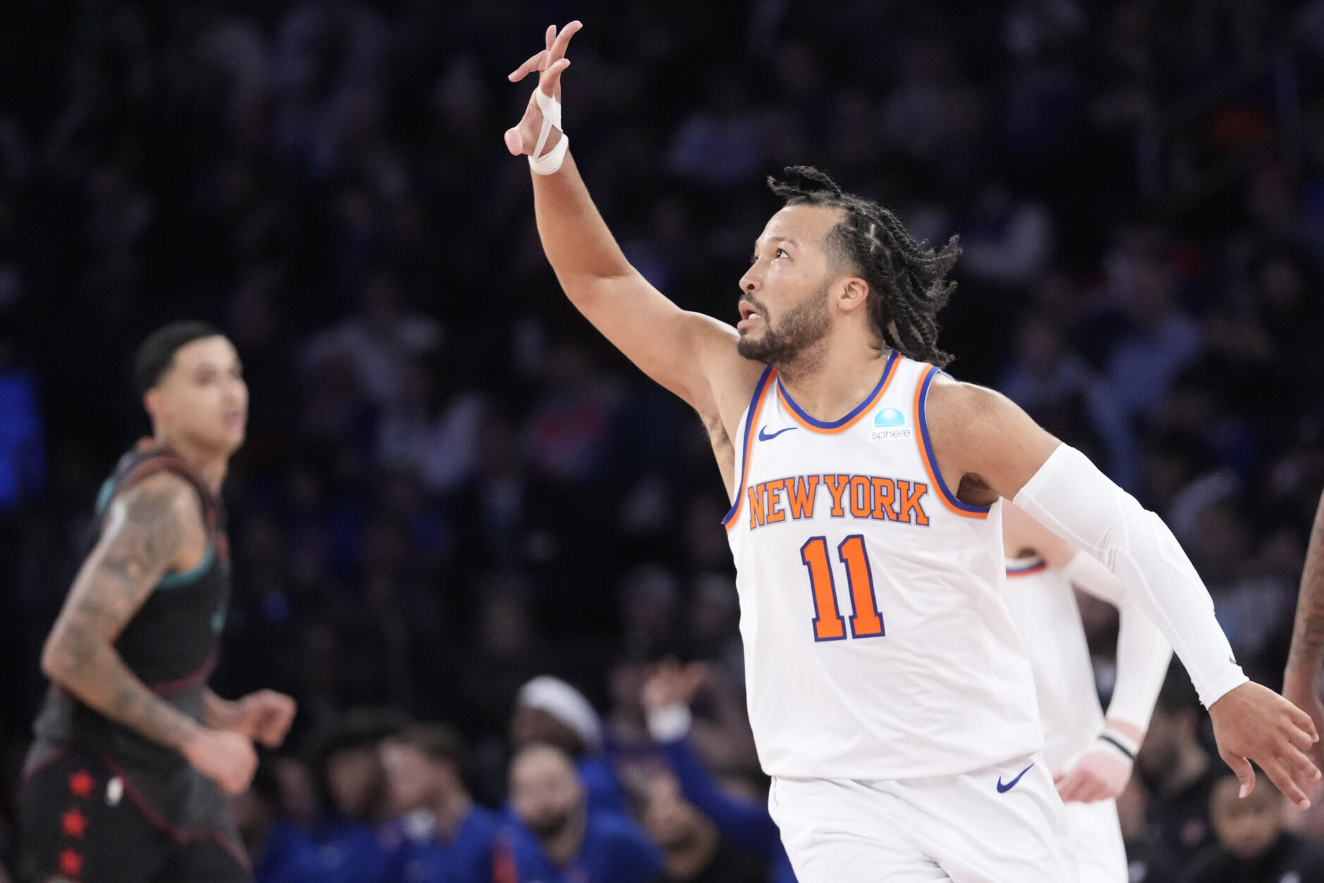 Jalen Brunson scores 41 points to lead the Knicks to a 113-109 victory over  the Wizards - WTOP News