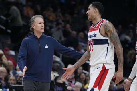 Wizards fall again after coaching change, 123-108 to Jazz