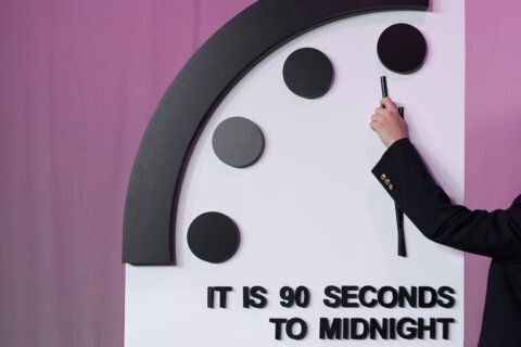 ‘Doomsday Clock’ signals existential threats of nuclear war, climate disasters and AI