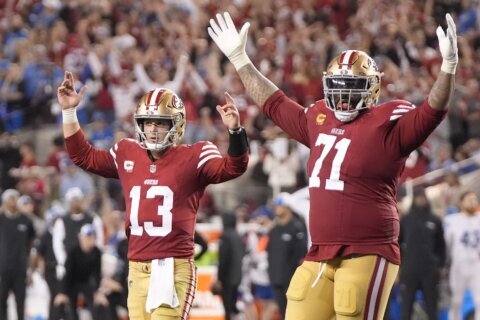 Brock Purdy, 49ers rally from 17 points down, beat Lions 34-31 to advance to Super Bowl