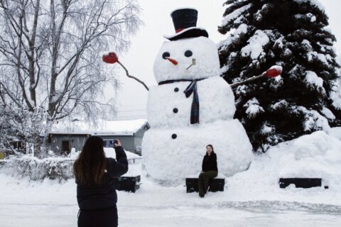 'Pandemic of snow' in Anchorage sets a record for the earliest arrival of 100 inches of snow