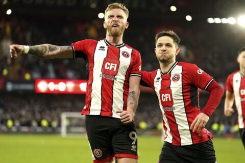 Sheffield United scores latest Premier League goal on record to salvage 2-2 draw with West Ham