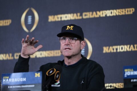 Jim Harbaugh to meet with Chargers this week about their head coaching vacancy, AP source says