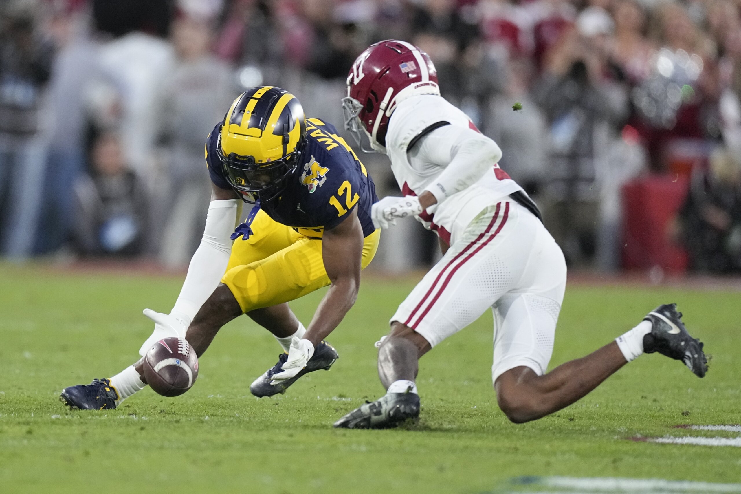 Michigan’s defense ready for CFP title game after rising up with Rose