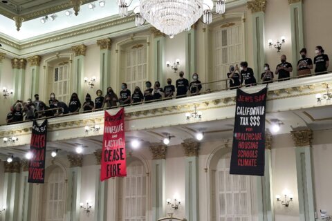 Jewish protesters calling for cease-fire in Gaza disrupt first day of California legislative session