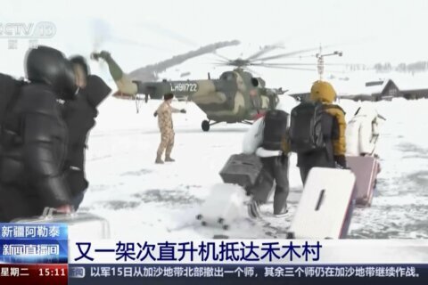 Evacuation underway for stranded tourists after multiple avalanches trap 1,000 people in China