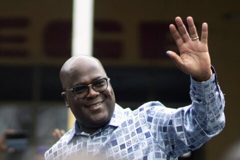 Congo's President Felix Tshisekedi is sworn into office following his disputed reelection
