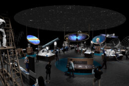 National Science Foundation Discovering Our Universe exhibit