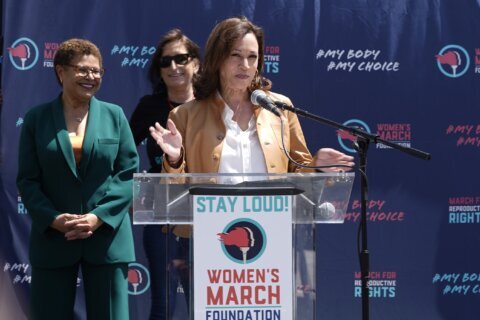Vice President Harris targets Trump as she rallies for abortion rights in Wisconsin
