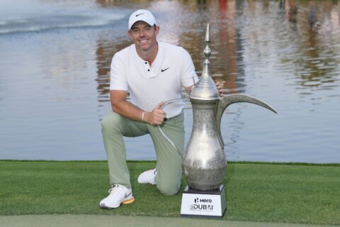 McIlroy wins Dubai Desert Classic for record 4th time after reeling in Young in final round