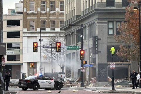 Explosion at historic Texas hotel injures 21 and scatters debris in downtown Fort Worth