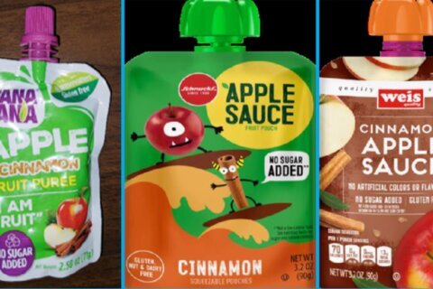 Lead-tainted applesauce pouches also contained another possible toxic substance, FDA says