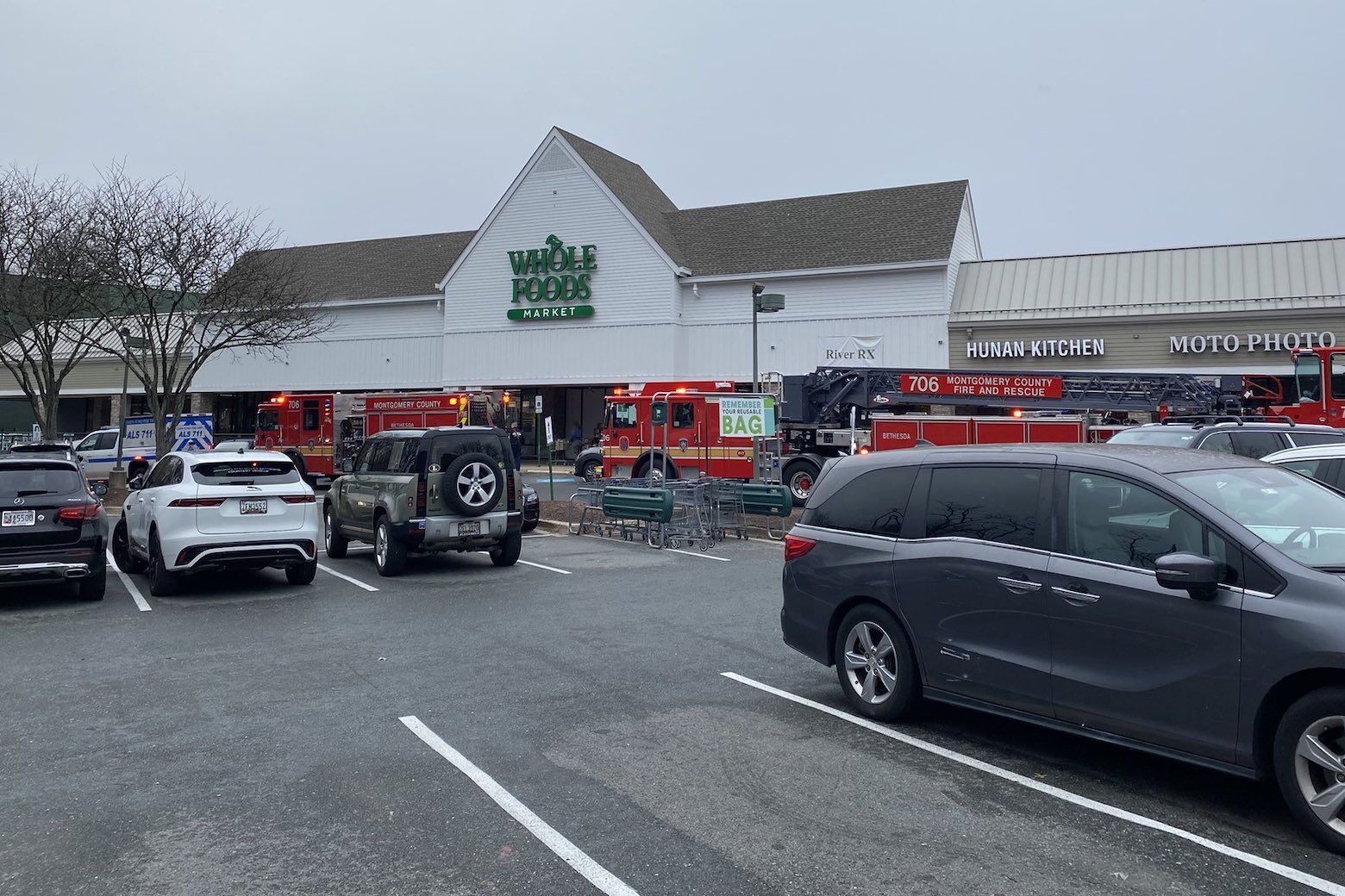 Whole Foods store crash