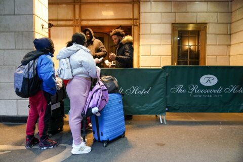 Migrant families begin leaving NYC hotels as first eviction notices kick in