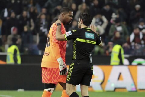 Udinese bans for life one of the fans who racially abused Milan goalkeeper Mike Maignan