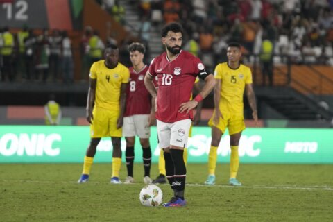 Salah's Egypt and Osimhen's Nigeria have frustrating starts at Africa Cup. 'Blue Sharks' beat Ghana