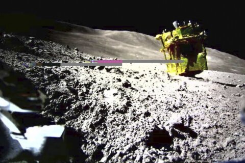 Japan’s precision moon lander has hit its target, but it appears to be upside-down