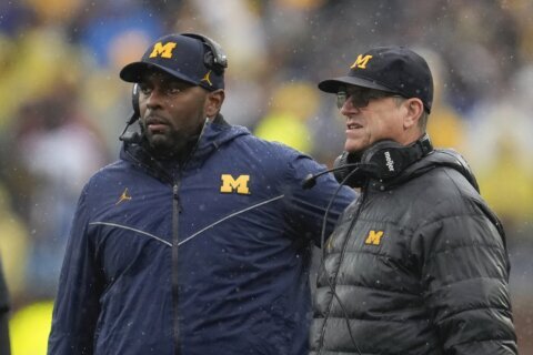 Jim Harbaugh pushed for Michigan to hire Sherrone Moore after leaving to lead Chargers