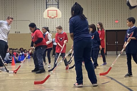 Capitals bring hockey into Capitol Heights Elementary — and the rest of Prince George’s Co. schools